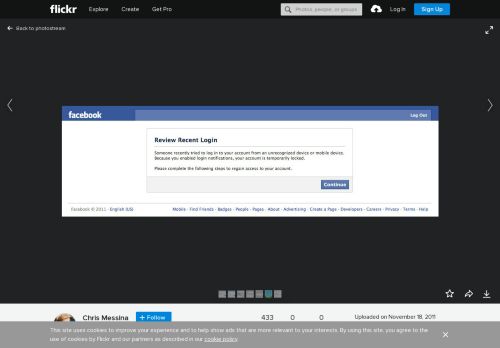 
                            9. Review Recent Login | Facebook | www.facebook.com/checkpoint ...