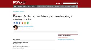 
                            11. Review: Runtastic's mobile apps make tracking a workout easier ...