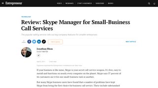 
                            7. Review: Skype Manager for Small-Business Call Services