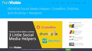 
                            9. [REVIEW] Social Media Helpers: Crowdfire, OnlyPult, and DrumUp + ...