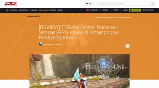 
                            10. [REVIEW] TORAM Online, Rasakan Sensasi RPG Klasik di ...