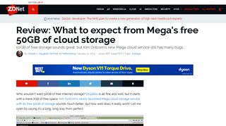 
                            12. Review: What to expect from Mega's free 50GB of cloud storage | ZDNet