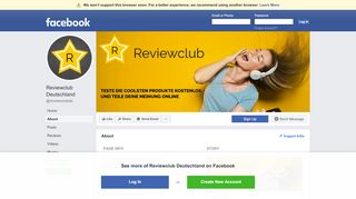 
                            6. Reviewclub Deutschland - About | Facebook