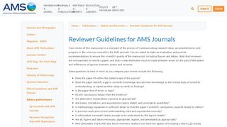 
                            6. Reviewer Guidelines for AMS Journals - American Meteorological ...