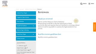 
                            4. Reviewers - Elsevier - Journals