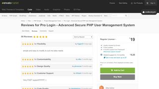 
                            3. Reviews for Pro Login - Advanced Secure PHP User Management ...