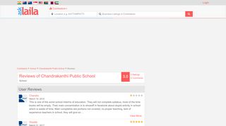 
                            12. Reviews of Chandrakanthi Public School, Kalapatti, Coimbatore ...