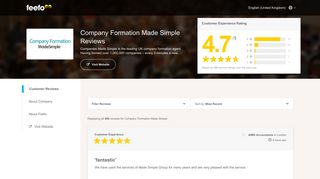 
                            9. reviews of Company Formation Made Simple - Feefo