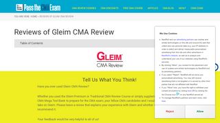 
                            6. Reviews of Gleim CMA Review: What Candidates Say ...