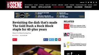 
                            12. Revisiting the dish that's made The Gold Rush a ... - Nashville Scene