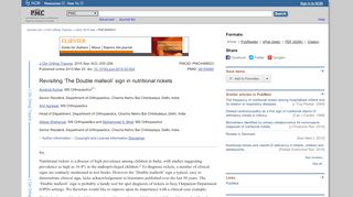 
                            4. Revisiting 'The Double malleoli' sign in nutritional rickets - NCBI - NIH