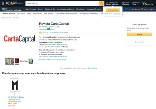 
                            11. Revista CartaCapital: Amazon.com.br: Amazon Appstore