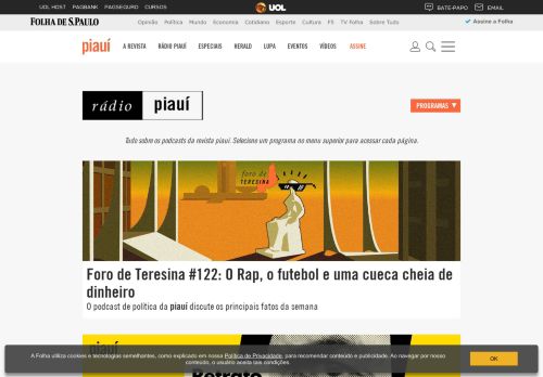 
                            13. revista piauí - Rádio Piauí