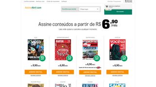 
                            6. Revistas da Editora Abril - Assinar Agora! | AssineAbril.com