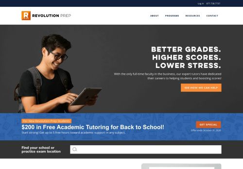 
                            8. Revolution Prep | Private Tutoring | Transforming Education