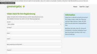 
                            4. REWAG & Co. KG | Vielen Dank für Ihre Registrierung - greenergetic