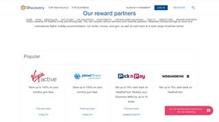 
                            5. Reward partners - Discovery