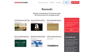 
                            4. Rewards | Grubhub for Work