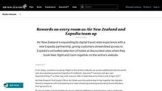 
                            7. Rewards on every room as Air New Zealand and Expedia team up ...