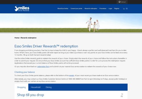 
                            8. Rewards Redemption | Esso Smiles Singapore