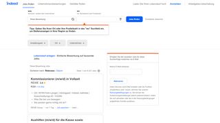 
                            11. Rewe Bewerbung Jobs - Februar 2019 | Indeed.com