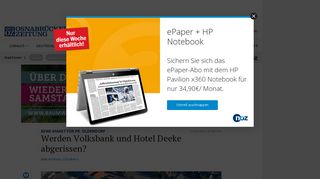 
                            11. Rewe-Markt für Pr. Oldendorf: Werden Volksbank und Hotel Deeke ...