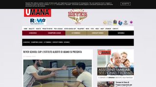 
                            8. Reyer School Cup: l'Istituto Alberti di Abano si presenta | UMANA ...