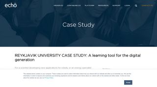 
                            8. Reykjavik University Case Study: Digital Generation - Echo360