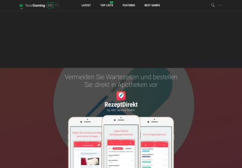 
                            10. RezeptDirekt by ARZ Service GmbH - AppAdvice