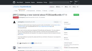 
                            3. [RFC] Adding a new tutorial about FOSUserBundle · Issue #714 ...