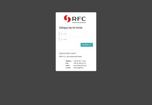 
                            3. RFC.pl: Panel klienta