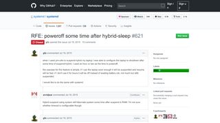 
                            12. RFE: poweroff some time after hybrid-sleep · Issue #621 · systemd ...