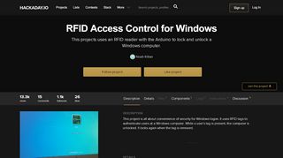
                            8. RFID Access Control for Windows | Hackaday.io