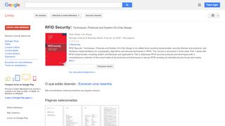 
                            13. RFID Security: Techniques, Protocols and System-On-Chip Design - Resultado da Pesquisa de livros Google