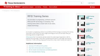 
                            1. RFID Training Series | TI Training