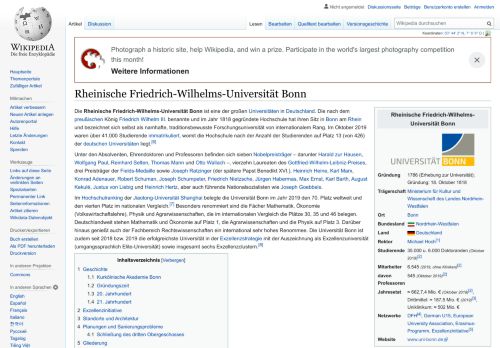 
                            6. Rheinische Friedrich-Wilhelms-Universität Bonn – Wikipedia