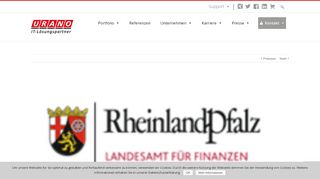 
                            11. Rheinland-Pfalz - Landesamt für Finanzen - URANO