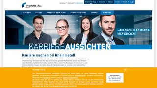 
                            1. Rheinmetall Group - Karriere