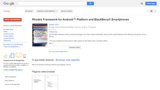 
                            9. Rhodes Framework for Android™ Platform and BlackBerry® Smartphones