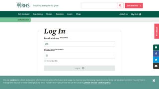 
                            1. RHS Members login / RHS Gardening