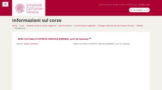 
                            7. Riassunto di BENI CULTURALI E OFFERTA TURISTICA [EM9002 ...