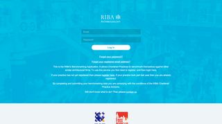 
                            10. RIBA Benchmark - Login to RIBA Benchmark