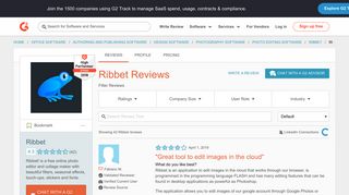 
                            4. Ribbet Reviews 2019 | G2 Crowd