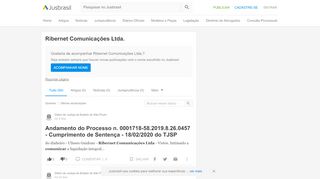 
                            8. Ribernet Comunicações Ltda. - JusBrasil