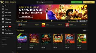 
                            4. Rich Casino - Play Games for Real Money at the Best Mobile Casino