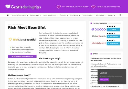 
                            2. Rich Meet Beautiful datingsite | Gratis inschrijven via Gratisdatingtips.nl