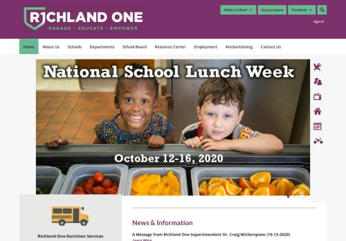 
                            11. Richland County School District One / Homepage