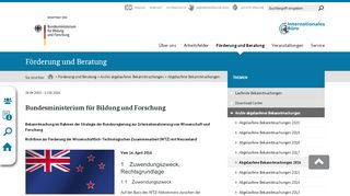 
                            3. Richtlinie zur Förderung der Wissenschaftlich-Technologischen ...