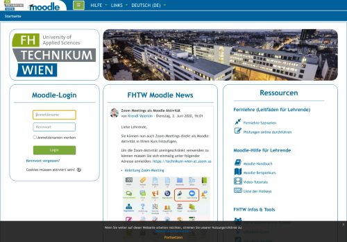 
                            3. Richtlinien und Bestätigungen - FH Technikum Wien - Moodle