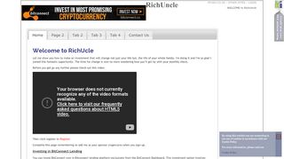 
                            7. RichUncle - Free Website